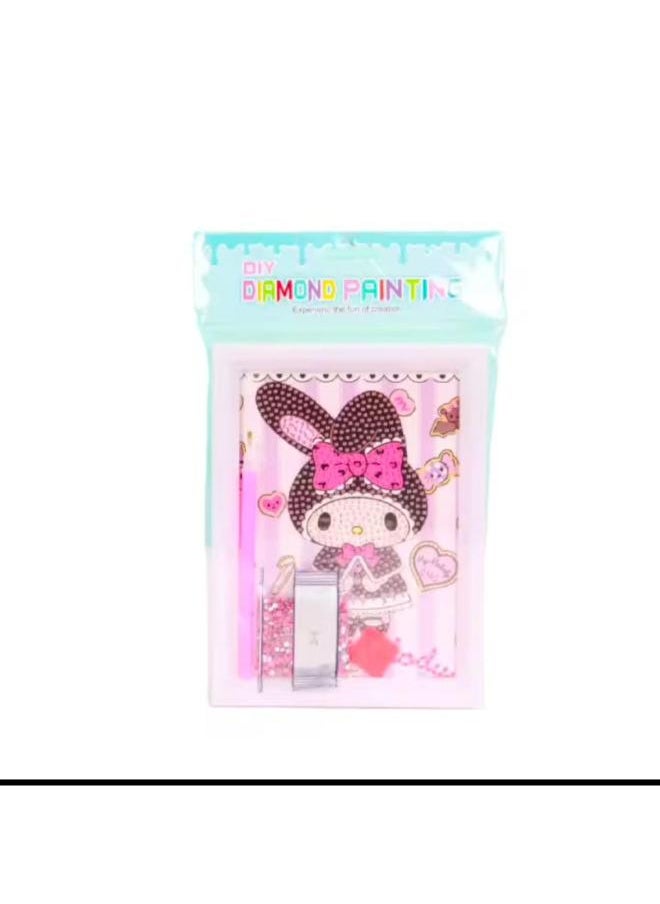 Generic Diamond Painting Kit: Create a Beautiful Cartoon Character Artwork, All Ages, Foldable: False 