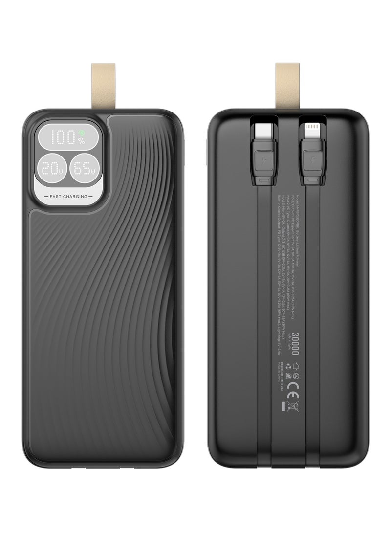 Cellairis - Power Fusion Ultra 30000mAh 65W Built-in-Cables - Image 1