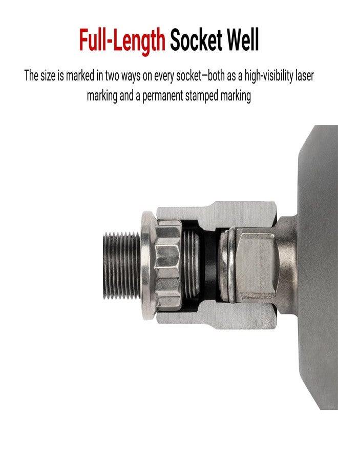 TEKTON 1/2 Inch Drive x 1/2 Inch 12-Point Impact Socket | SID22213 - Image 4