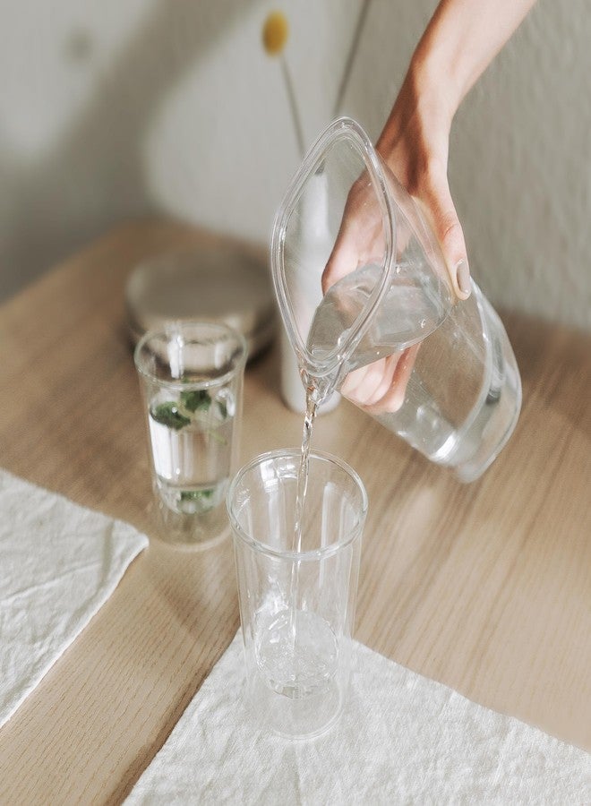 KINTO 22381 OVA Water Carafe, 3.3 gal (1 L) Clear, Dishwasher Safe - Image 2