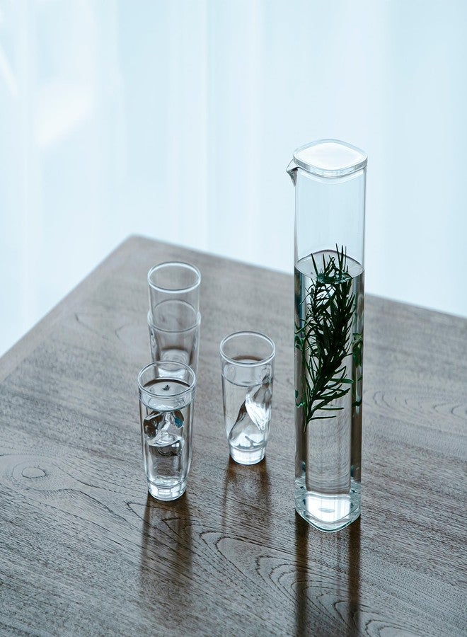 KINTO 22381 OVA Water Carafe, 3.3 gal (1 L) Clear, Dishwasher Safe - Image 4