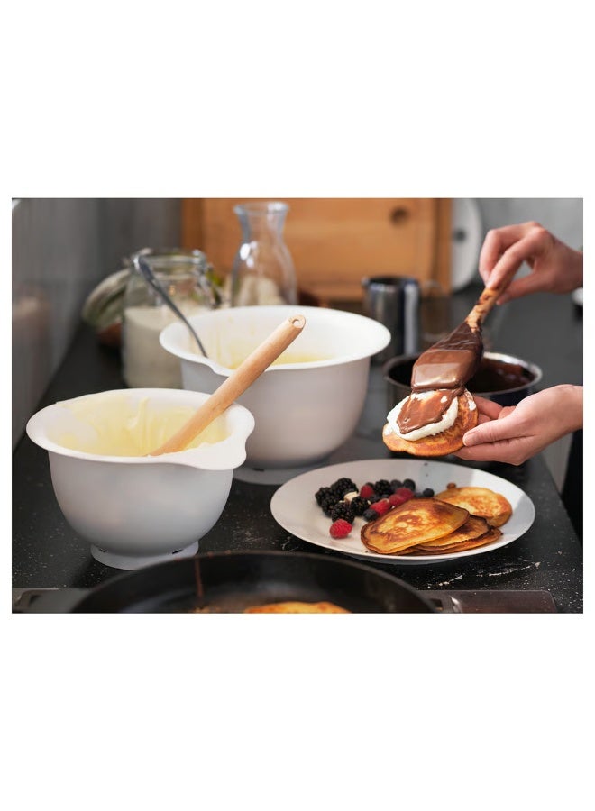 Mixing Bowl, Set Of 2  White - Image 4