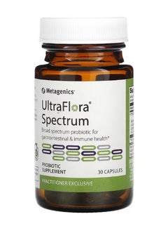Metagenics UltraFlora Spectrum 30 Capsules  - Image 1