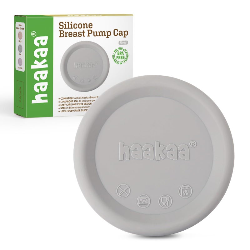 haakaa Lid Manual Breast Pump Silicone Cap Fit All Haakaa Breast Pumps 1 pc - Image 1