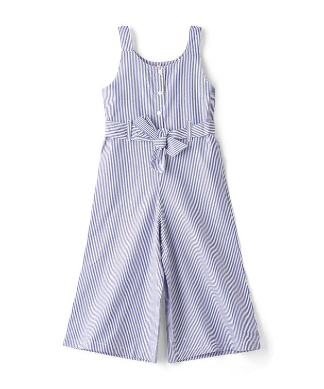 Jelliene بدلة قفز منسوجة للفتيات - Image 1