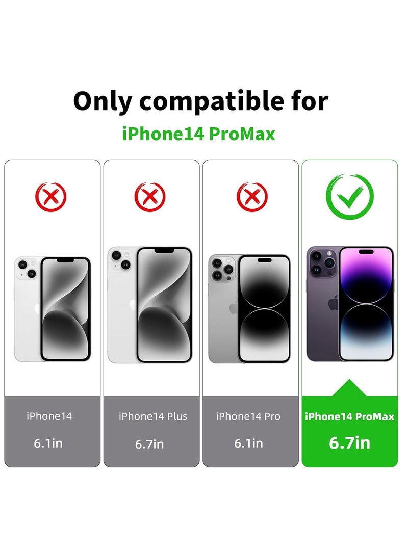 DUSALA Case Compatible with Iphone 14 Pro Max Case with Camera Protection, TPU Silicone Crystal Clear Soft Cover Flexible Transparent Shockproof Case Cover For Iphone 14 Pro Max 5G - Image 2