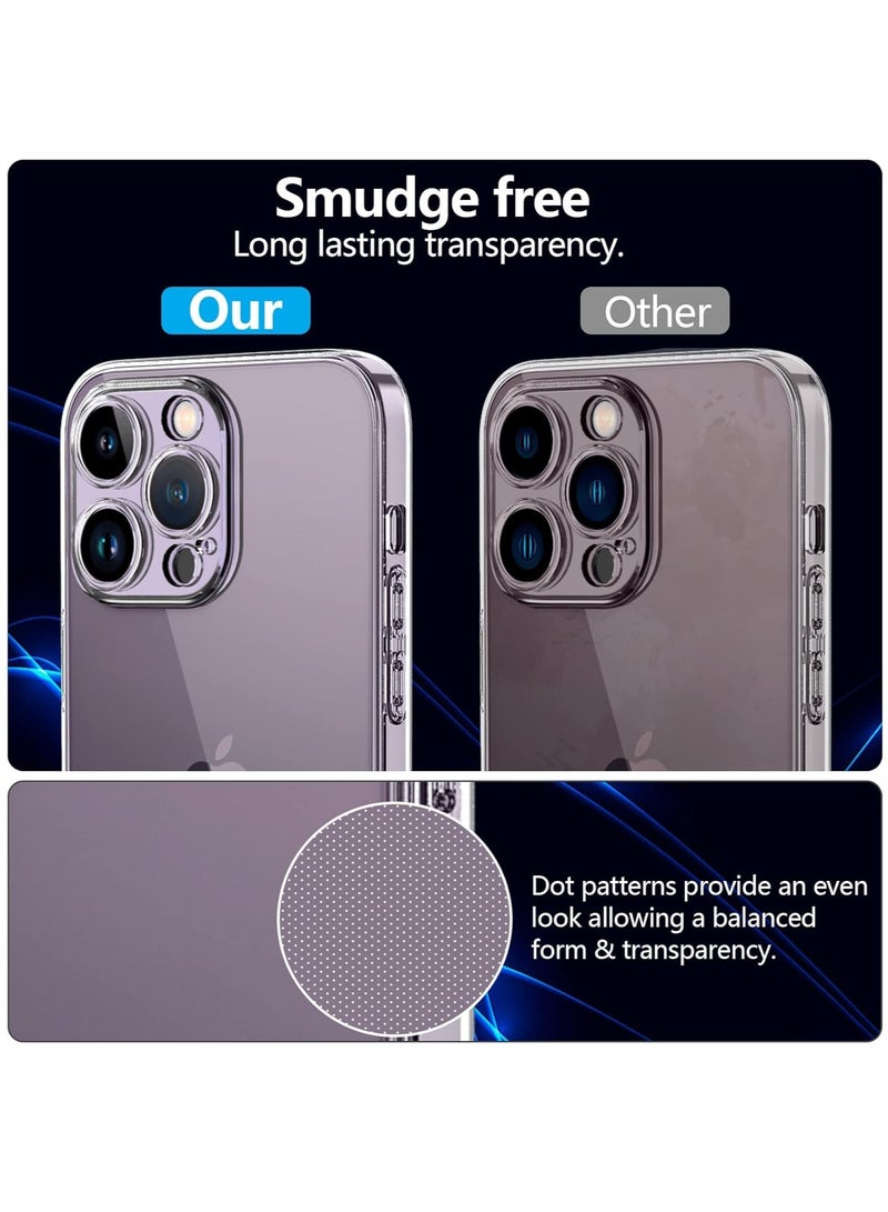 DUSALA Case Compatible with Iphone 14 Pro Max Case with Camera Protection, TPU Silicone Crystal Clear Soft Cover Flexible Transparent Shockproof Case Cover For Iphone 14 Pro Max 5G - Image 3
