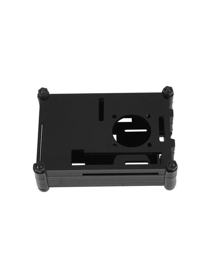 Thoraya Special 9 Layers Case for Raspberry Pi 3B+ Fast Heat Dissipation Shell for Raspberry Pi - Black  - Image 3