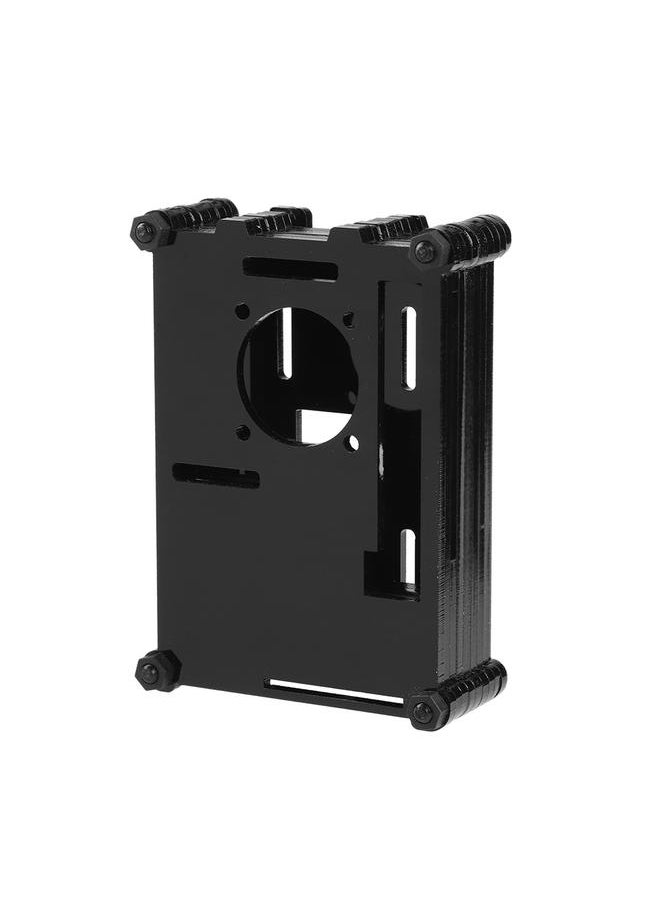 Thoraya Special 9 Layers Case for Raspberry Pi 3B+ Fast Heat Dissipation Shell for Raspberry Pi - Black  - Image 1