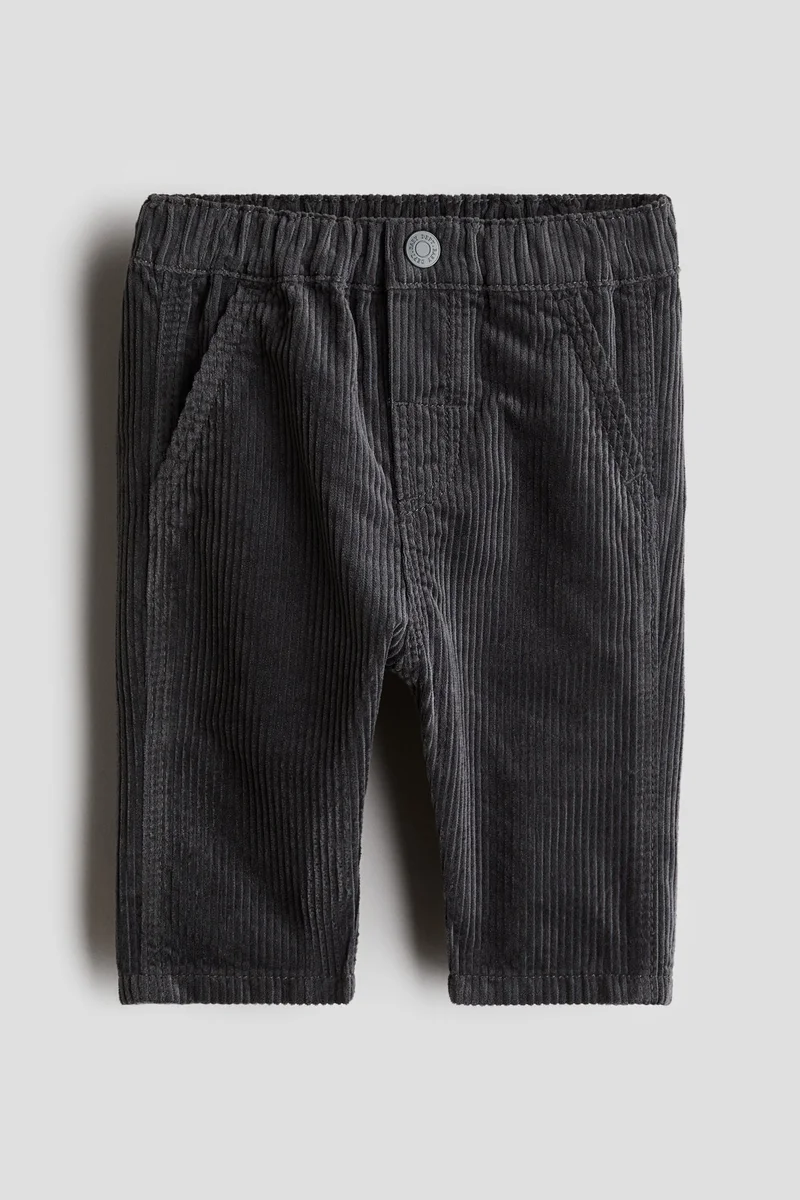 H&M Cotton Corduroy Trousers