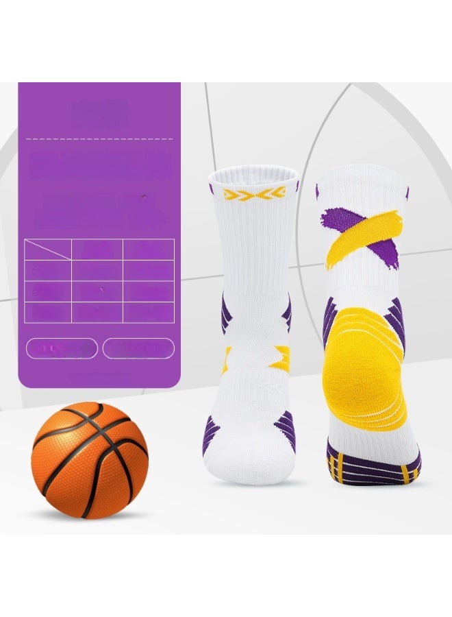 Fashion Anti Slip Breathable Sports Socks Three Piece Set