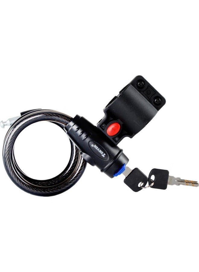 TONYON Universal 588E Bicycle Lock, Mountain Bike Lock, Steel Wire Lock, Deadbolt Lock, Steel Cable Lock, Anti-Theft Lock, Cycling Equipment - Image 3