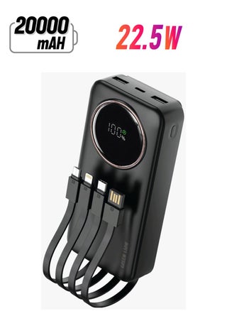 20000 mAh - Black