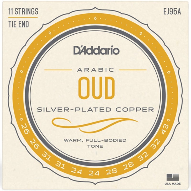 Daddario D'Addario EJ95A Arabic Oud Strings 11-String Set - Normal Tension - Image 1