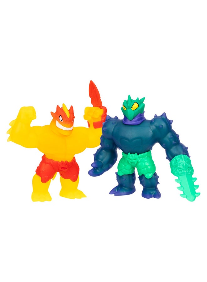 GOO JIT ZU S13 Meteor Madness Versus Pack- Flame Blazagon Vs Cacticus - Image 3