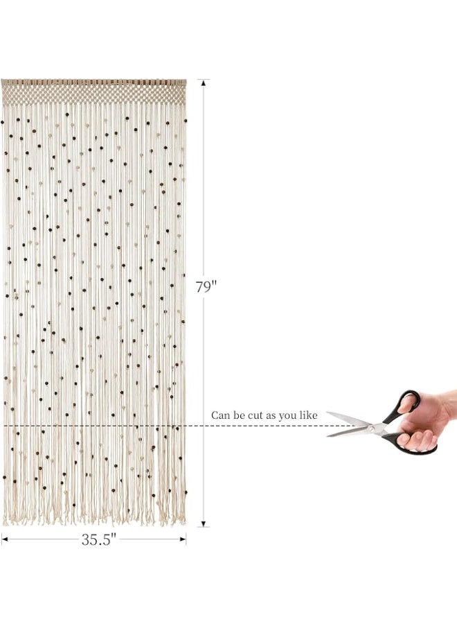 انتيكيانو ستارة مكرمية – ديكور يدوي من القطن – المقاس ‎79×35‎ بوصة - Image 2