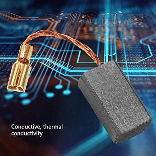 Hilitand 20pcs Replacement Carbon Brushes, Great Conductive Motor Carbon Brushes for Electric Motor Drill 5x8x16mm - Image 3