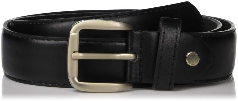 LB LEATHERBOSS Men's Black Leather Money Belt Sizes 32 Through 56 (34) - Image 1
