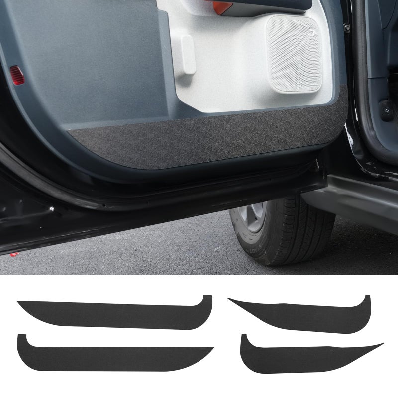 Maxzina Car Door Anti Kick Pads Compatible with 2022-2025 Ford Maverick (Not for 2026) Side Door Protective Cover Front & Rear TPE Inner Anti-Kick Sticker Protector 4PCS for 2024 Maverick Accessories - Image 1