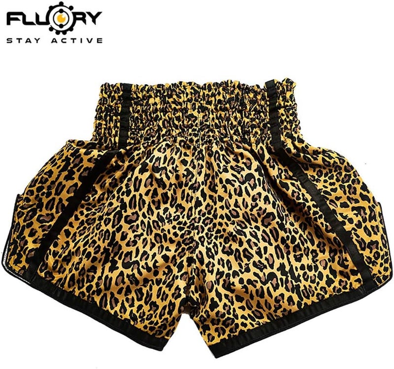 FLUORY Muay Thai Shorts Size:XS S M L XL 2XL 3XL 4XL, Boxing Shorts for Men/Women/Kids with Many Colors - Image 2