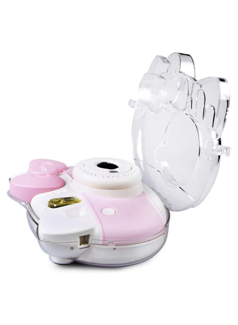 Protective Case Compatible with Fujifilm Instax Mini Hello Kitty Instant Film Camera/Crystal Hard Case PVC Protective Case Carrying Cover - Clear - Image 2