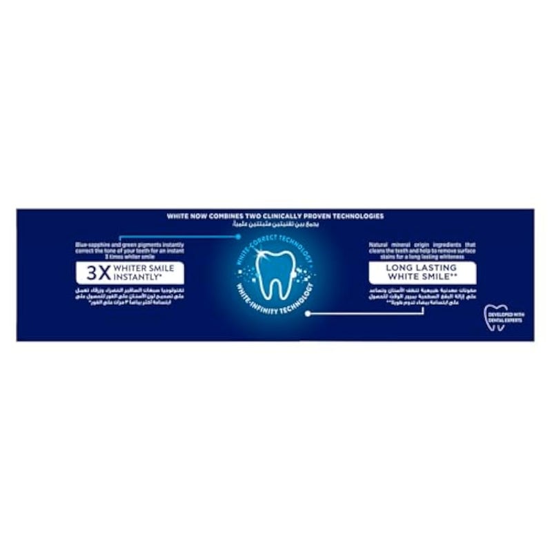 Signal White Now toothpaste, 3X instant whitening, 75ml - Image 4