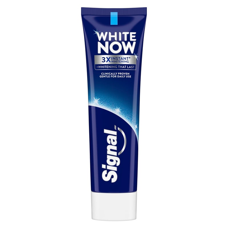 Signal White Now toothpaste, 3X instant whitening, 75ml - Image 1