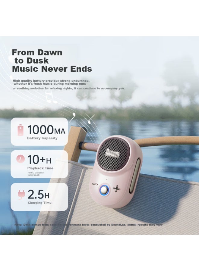 Divoom Mini Speaker, Ultra-compact Portable Wireless Bluetooth Speaker, Outdoor Dustproof Waterproof, Long Battery Life, Stereo Sound, Subwoofer, Sports Speaker, Birthday Gift For Women - Image 2