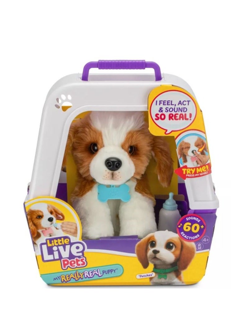 LITTLE LIVE PETS - Little Live Pets My Really Real Puppy - Patches - Image 1