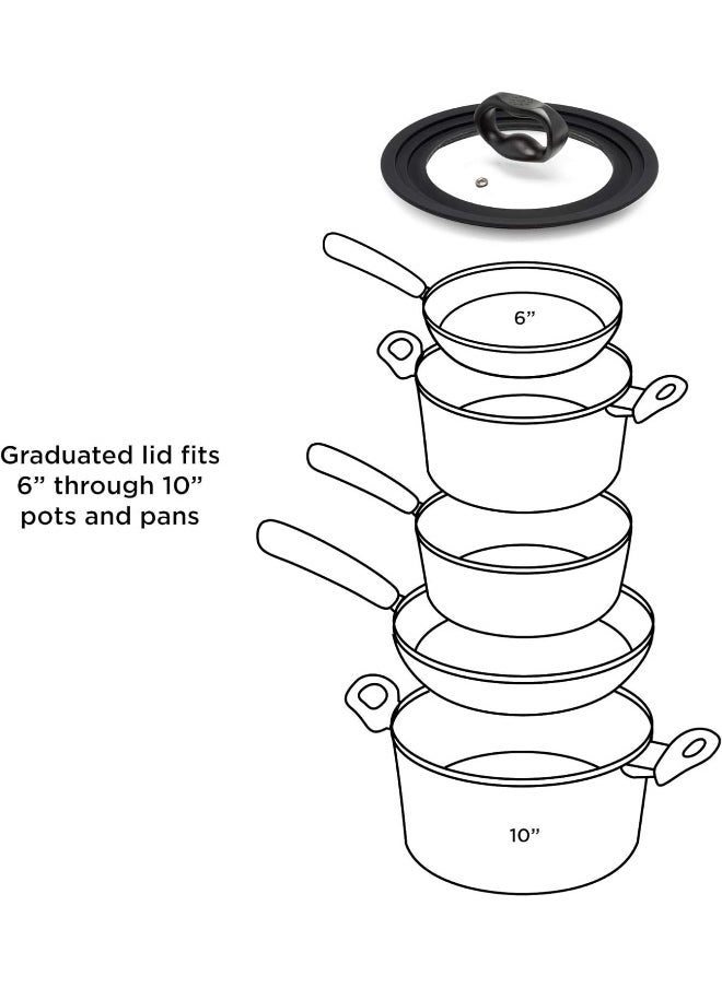Ecolution Kitchen Extras Graduated Universal Lid Small Ekul-1620  - Image 5