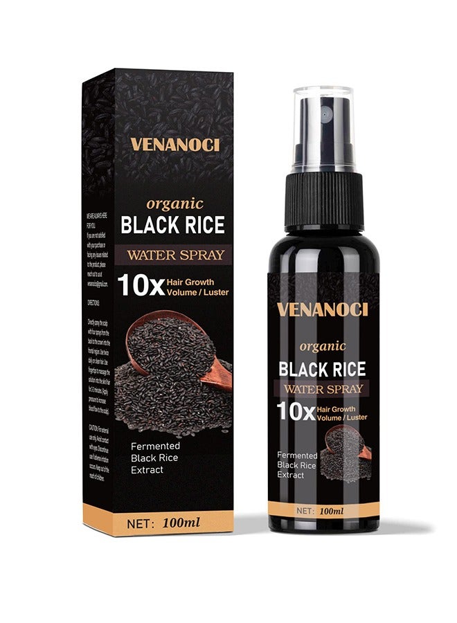 Venanoci Hair Growth Serum, Rice Water Spray For Damaged Dry Hair Treatment, For Women And Men Treatment For Hair Loss, Damaged Dry Hair, Hair Regrowth For Thicker Longer Fuller Hair 100ML - Image 1