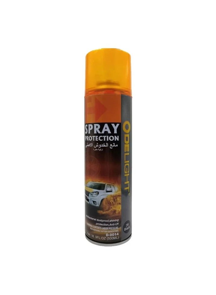 Generic 500ML  Black Car Spray Protection Antibacterial Dustproof Anti UV Shining Paint Protection Coating Spray -D0014  - Image 3