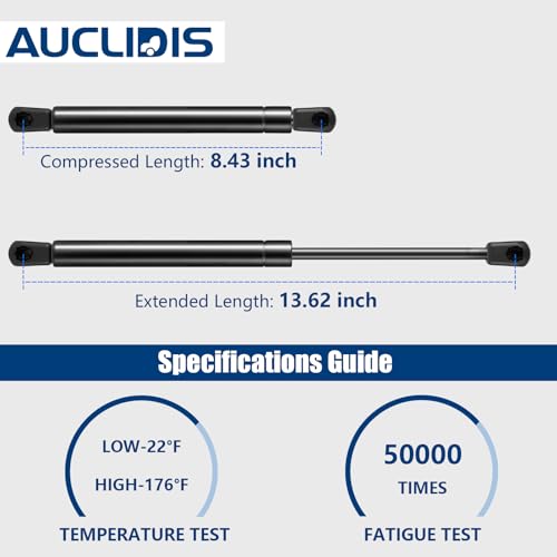 AUCLIDIS Hood Replacement Lift Support for Dodge Charger 2011-2020 Sedan Only, Chrysler 300 2011-2022, Bonnet Shock Strut Arm Damper Replace# 55113776AA, 55113777AA, 55113776AC, Set of 2 by AUCLIDIS - Image 3