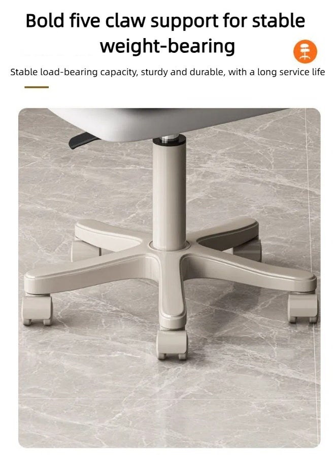 Tanwer Computer chair for home use, bedroom dressing stool, makeup chair, simple adjustable rotating beauty chair, study chair  - Image 3