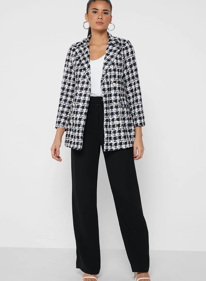 ELLA Button Detail Coat