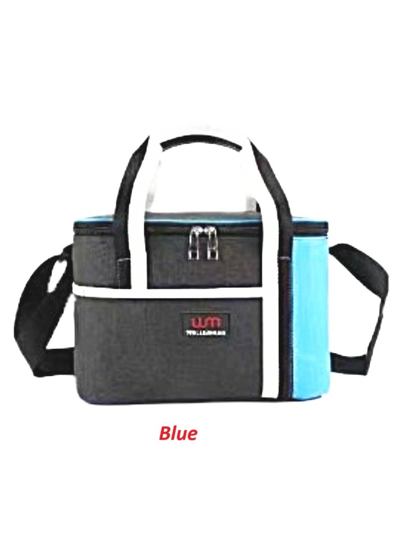 Wellme Hot & Cool Insulated Lunch Bag Expandable Lunch Bag suitable for Work Office School Travel - Lunch Bag for Men and Women - Lunch Box Leak proof with Adjustable Shoulder Strap WM5795-1 - Image 1