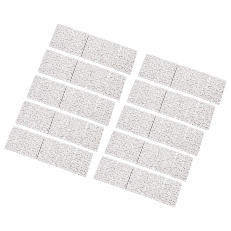 10 Bags 100 Grit Steel Pusher Sandpaper Self Adhesive Dead Skin Removal Nail Cuticle Pusher Sand Sheet - Image 3