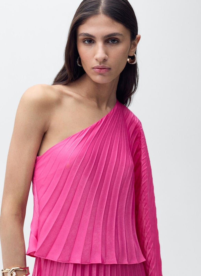 MANGO - Long Cape Flared Dress - Image 1