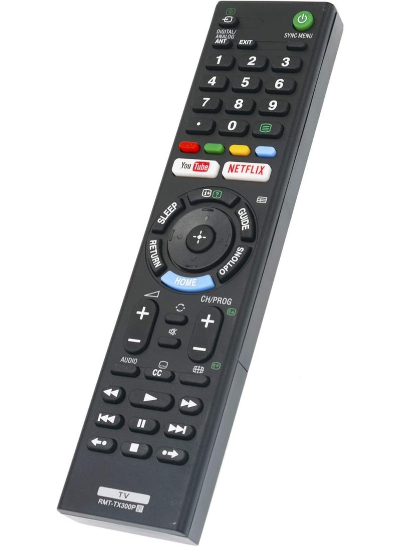ELTRAZONE New Replacement Remote Control RMT-TX300P for Sony LCD TV KD-43X7000E KD-43X7000F KD-43X7007E KD-43X7007F KD-49X7000E KD-49X7000F KD-49X7007E KD-49X7007E KD-55X7000E KD-55X7000F with battery - Image 2