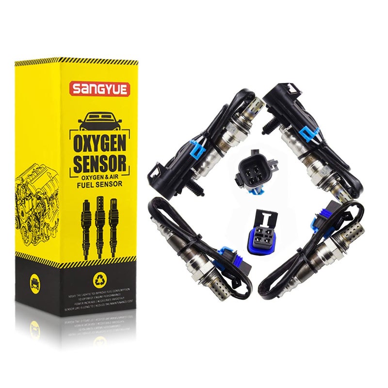 Sangyue 4X Oxygen O2 Sensor Set for Chevrolet Silverado 1500 & GMC Sierra 1500 - Image 1