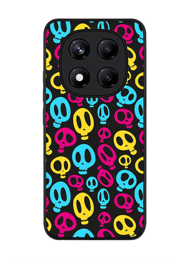 Stylizedd For Xiaomi Redmi Note 14 Pro+ 5G 5G Case,Slim fit Camera Protection, Shockproof Thin Phone cover  - Crazy Skulls - Image 1