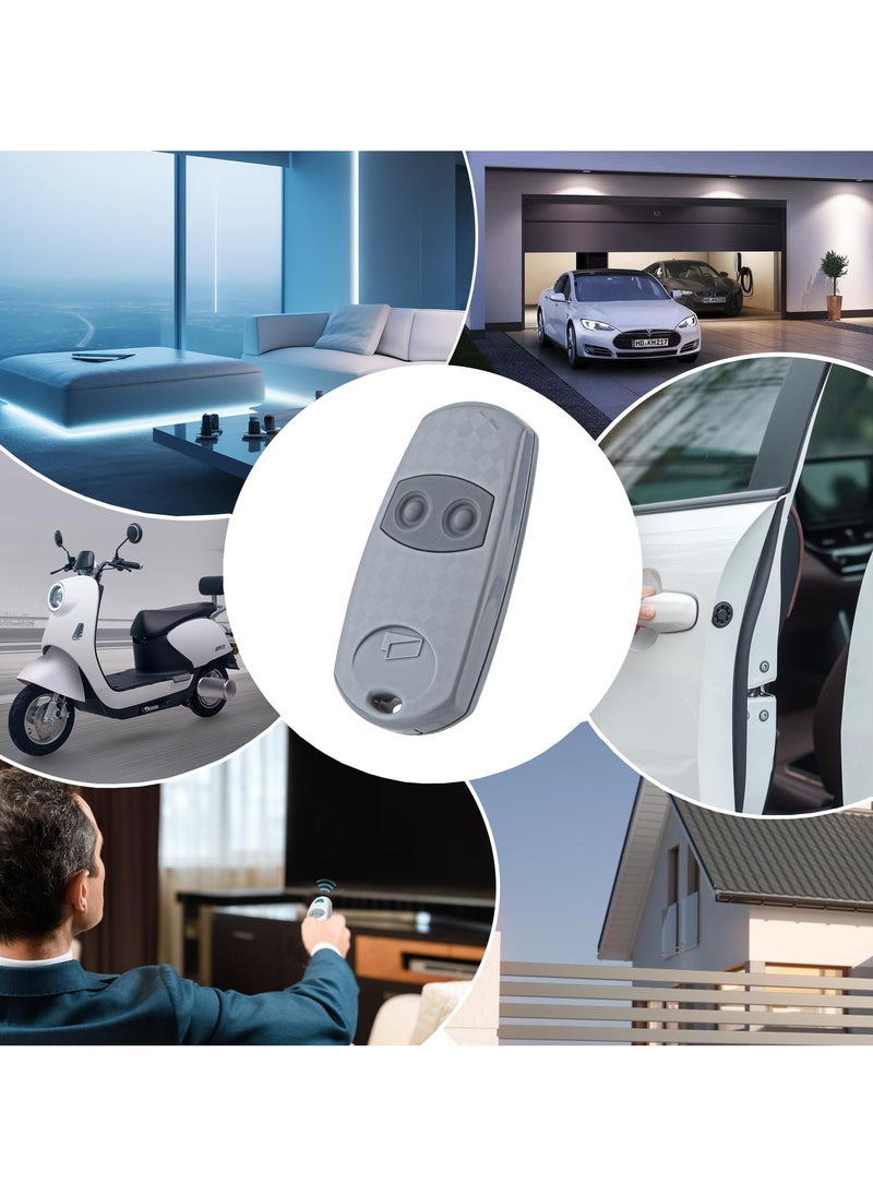 SANMUGEED - 2 Pack Handheld Remote Control for 433MHz Came Top 432NA 432SA 432M 432E Garage Door Gate Opener Transmitter - Image 1