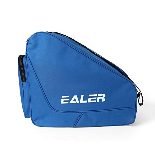 EALER Heavy-Duty Ice Hockey Skate Carry Bag, Adjustable Shoulder Strap-Blue - Image 2