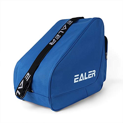 EALER Heavy-Duty Ice Hockey Skate Carry Bag, Adjustable Shoulder Strap-Blue - Image 1
