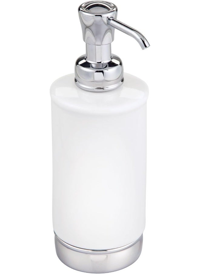 InterDesign iDesign York White Soap Pump  - Image 1