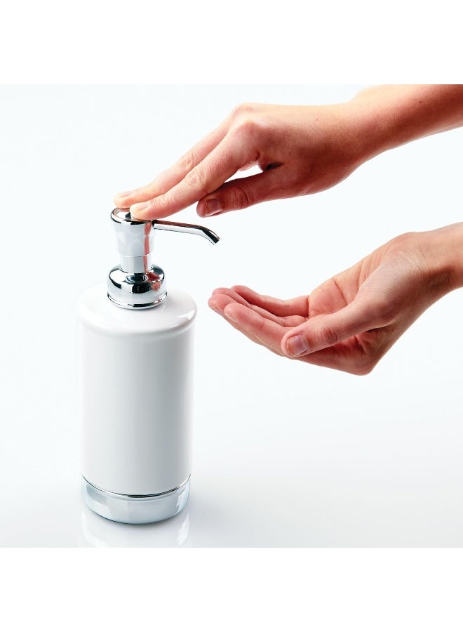 InterDesign iDesign York White Soap Pump  - Image 3