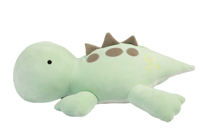 Crillop 4LB Cute Weighted Stuffed Animals Plush - Calming Weighted Stuffed Animals for Anxiety 24 inch Soft Weighted Dinosaur Plush Toy Pillow for Adults and Children (Green Dinosaur) - Image 2