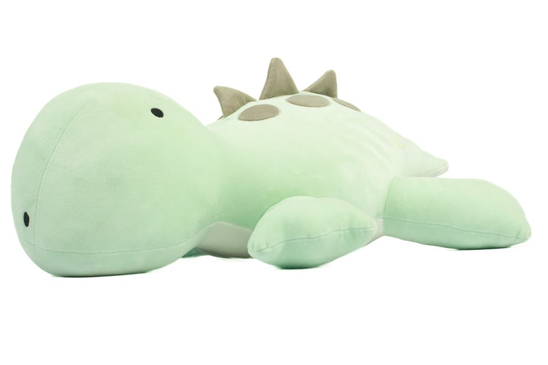 Crillop 4LB Cute Weighted Stuffed Animals Plush - Calming Weighted Stuffed Animals for Anxiety 24 inch Soft Weighted Dinosaur Plush Toy Pillow for Adults and Children (Green Dinosaur) - Image 1