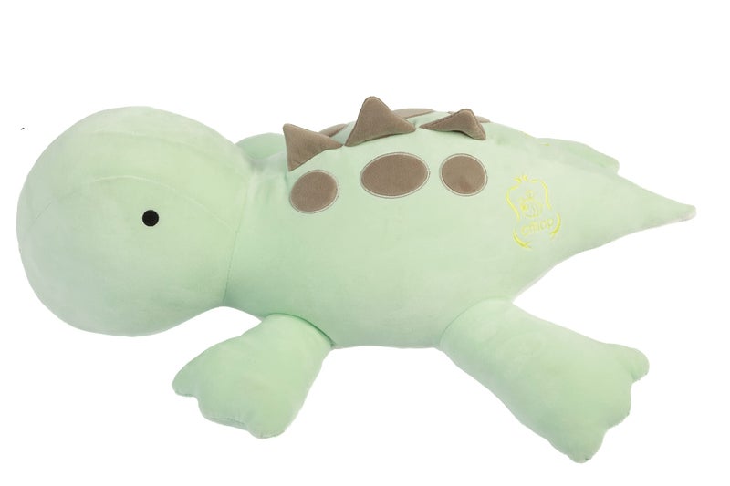 Crillop 4LB Cute Weighted Stuffed Animals Plush - Calming Weighted Stuffed Animals for Anxiety 24 inch Soft Weighted Dinosaur Plush Toy Pillow for Adults and Children (Green Dinosaur) - Image 3