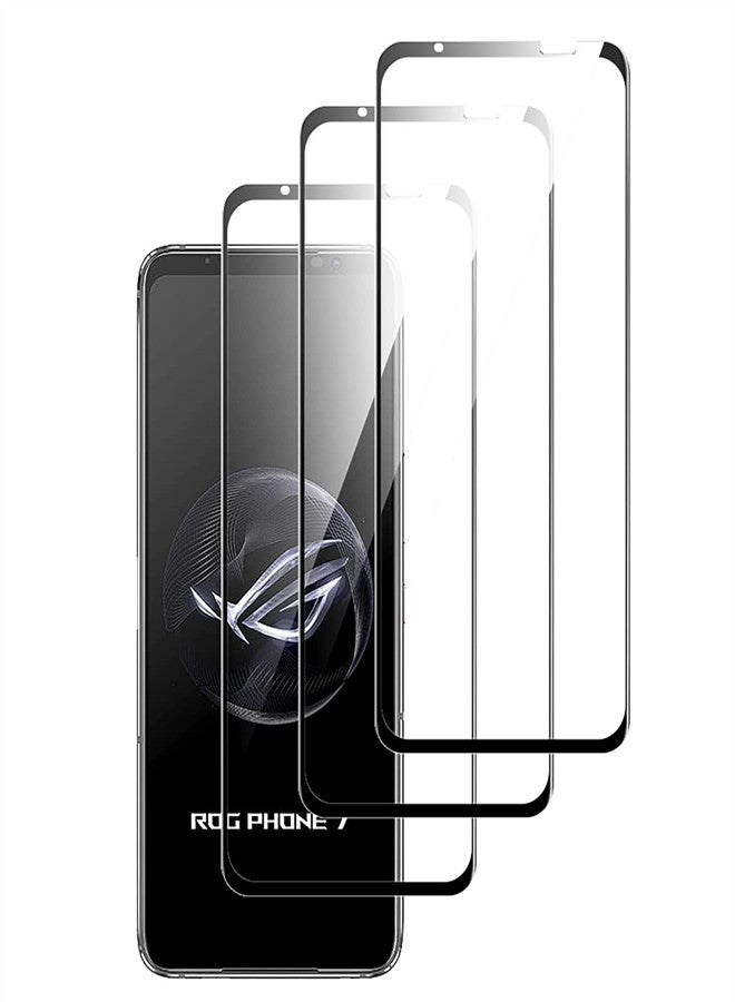 Excefore EXCEFORE, 3Pack Screen Protector Compatible with Asus ROG Phone 7 (6.78"), Azonee, Clear Tempered Glass Film, Anti Scratch,Full Protection, 9H Hardness Films  - Image 1